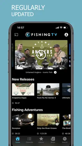 Game screenshot Fishing TV apk