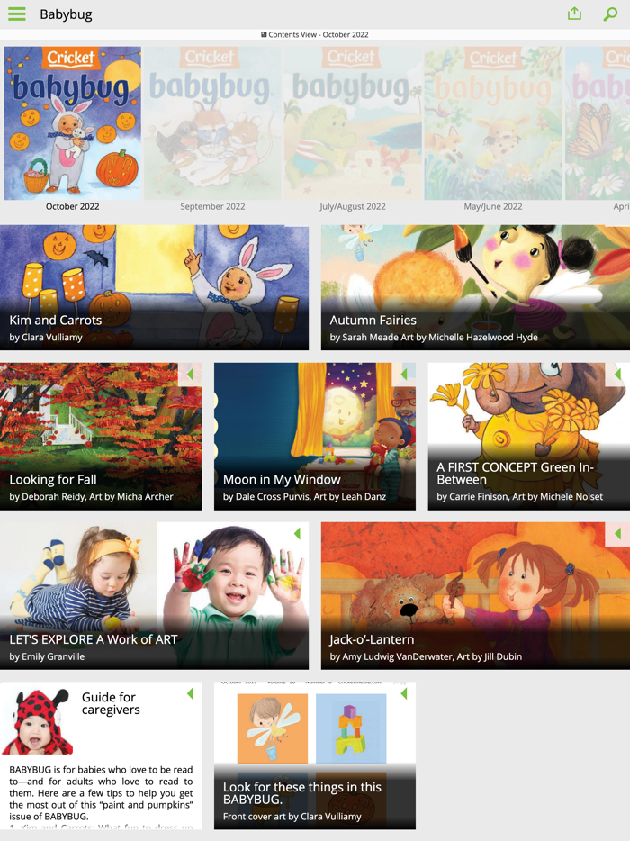 Babybug Mag Read along