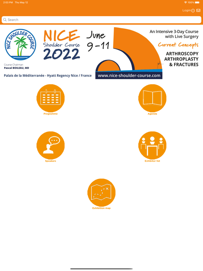 Nice Shoulder Course 2022