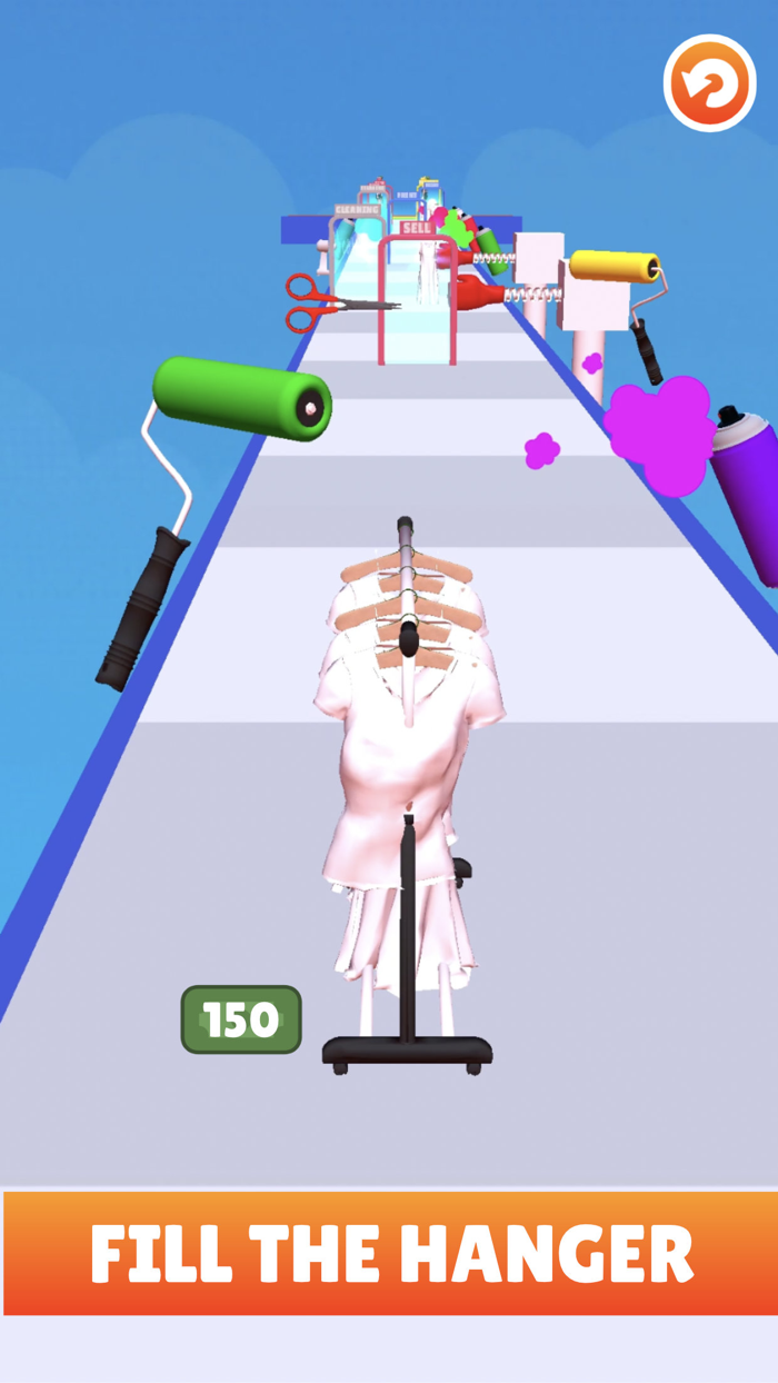 Clothing Vendor Rush