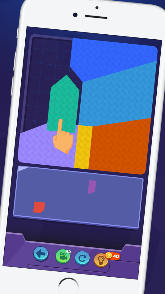#5. Tangram Polygon Puzzle (iOS) By: Cong Pham