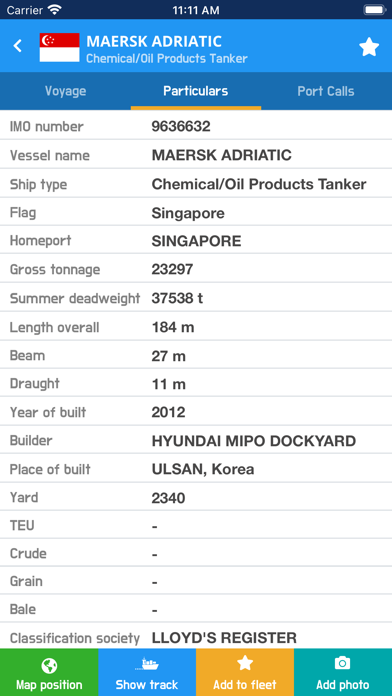 VesselFinder Pro screenshot1