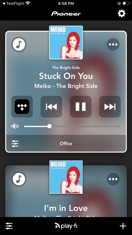 Pioneer Music Control App