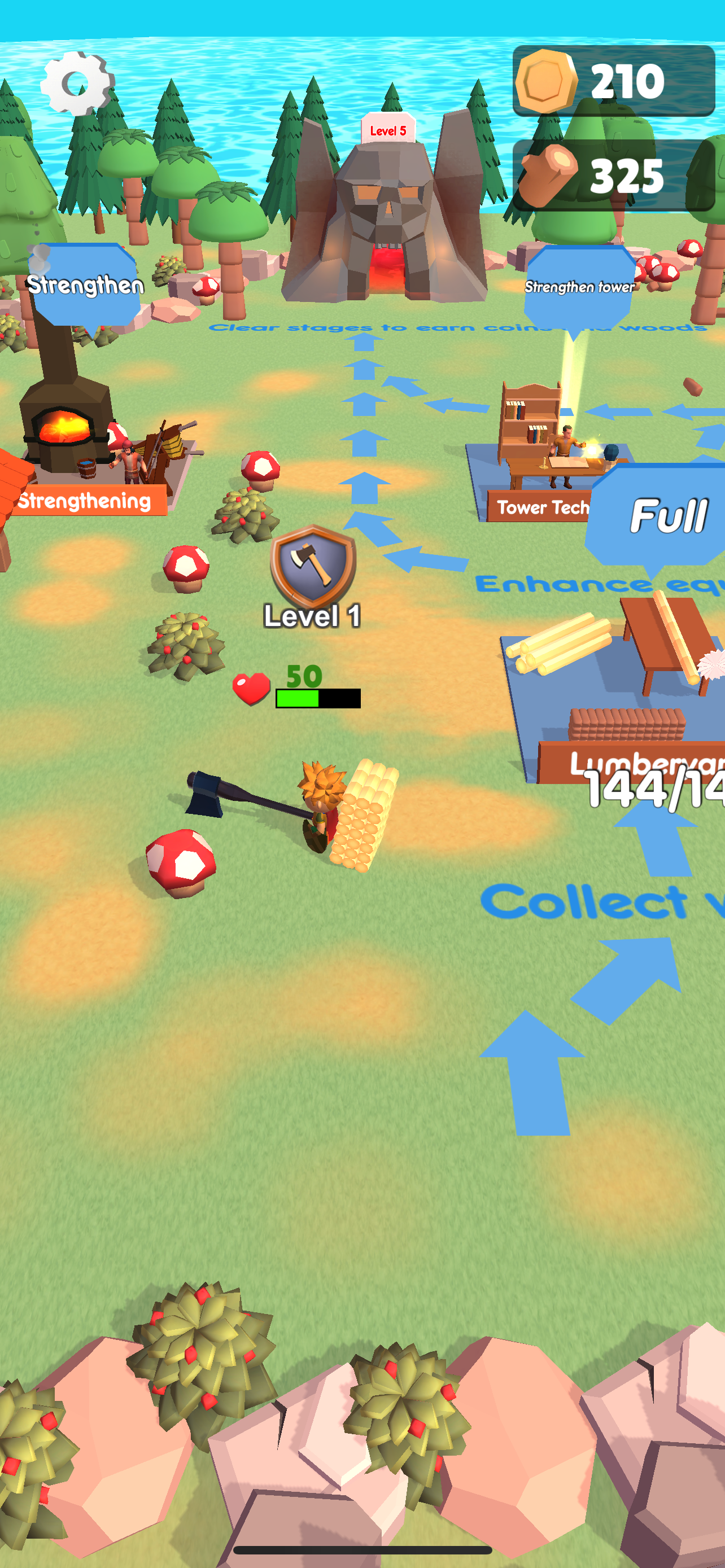 Lumber Warrior Defense War