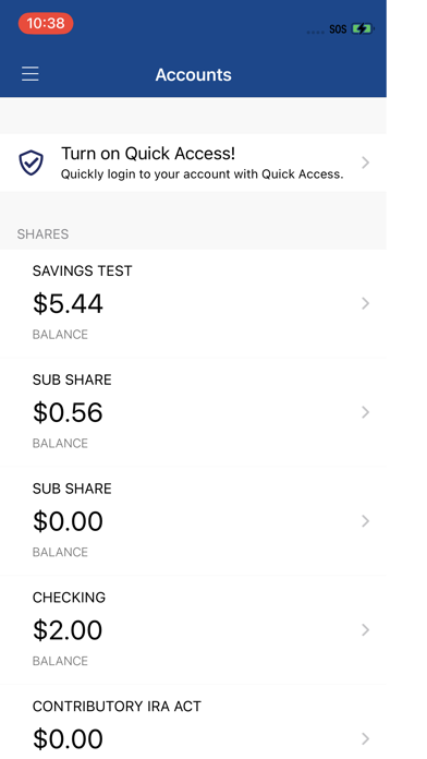 Aerospace Federal Credit Union Screenshot