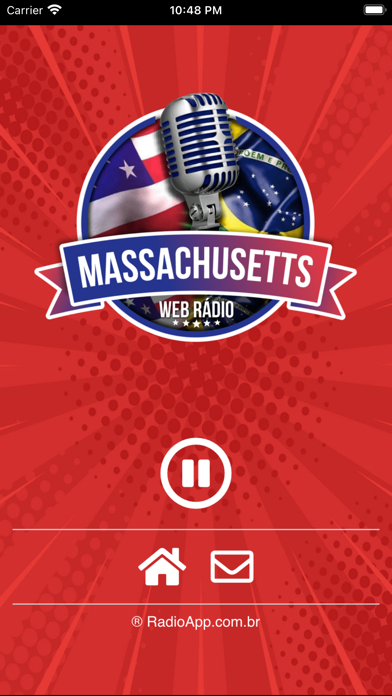 Massachusetts Web Rádio Screenshot