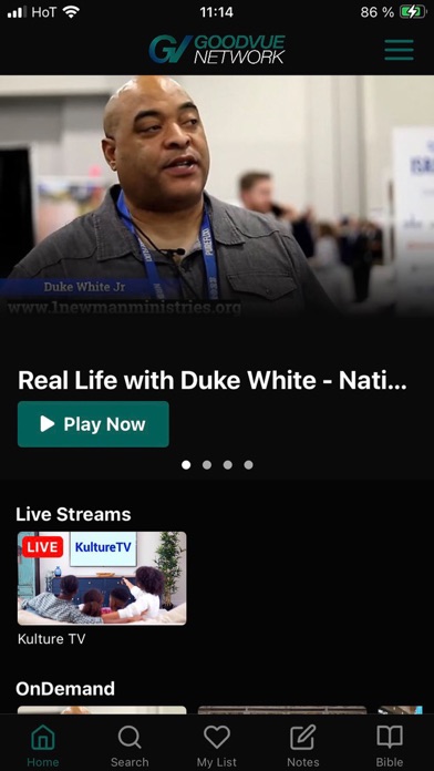 GoodVue Network Screenshot