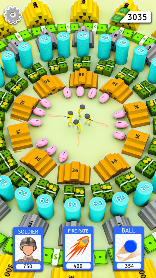 #2. Real Coin Shooter ASMR Rush (iOS) 来自: Atta Mohi Ud Din