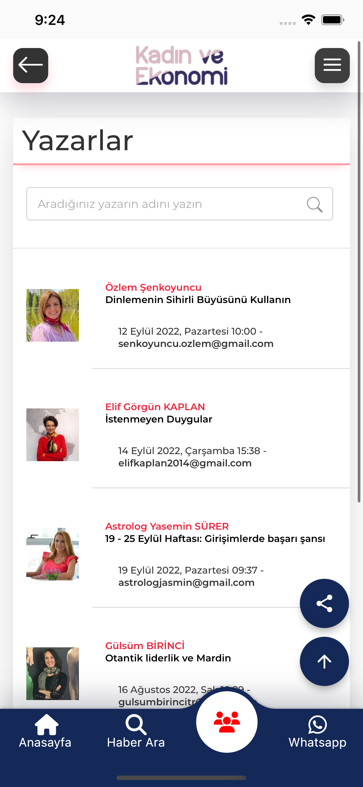 Kadın ve Ekonomi