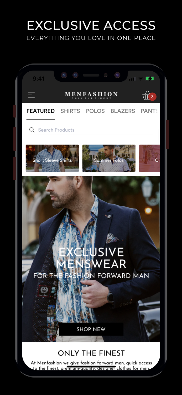 Men Fashion - Only The Finest