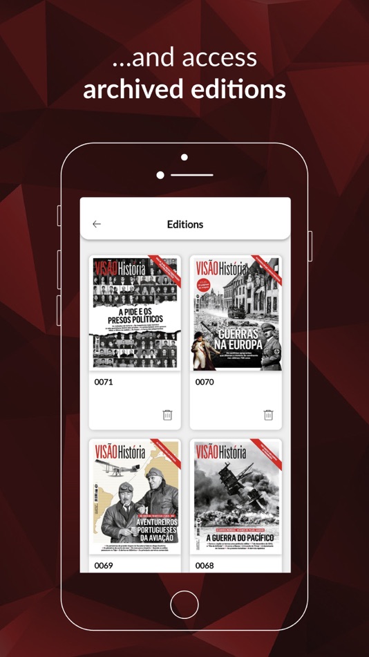 #5. Visão História Digital (iOS) Podle: Trust in News