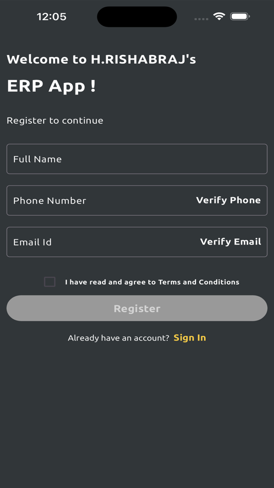 #3. HRR ERP (iOS) 由: Abhishek Mishra