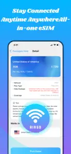 Airgo: eSim Travel Internet screenshot #6 for iPhone