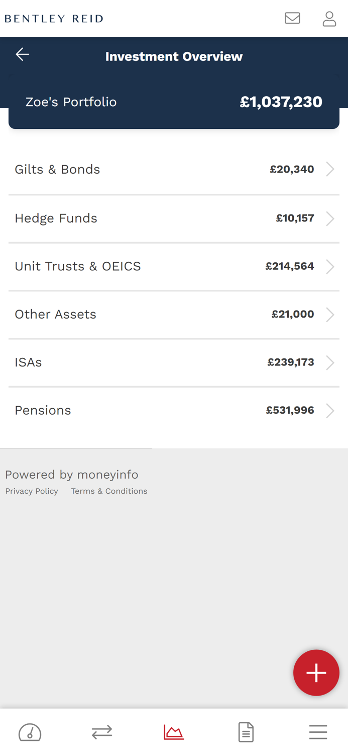 Bentley Reid Client Portal