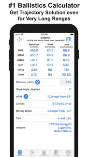 chairgun elite ballistic tool+ iphone screenshot 1