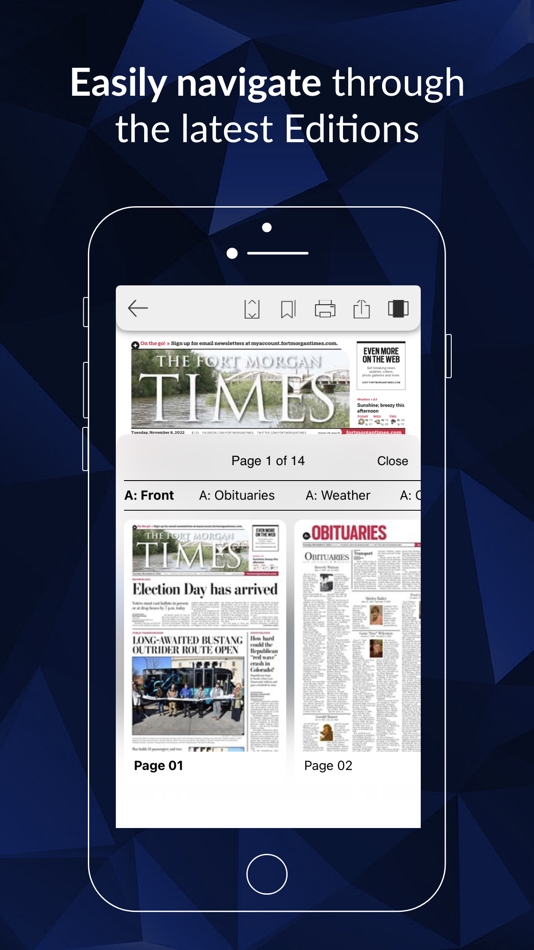 #2. Fort Morgan Times e-Edition (iOS) 由: Prairie Mountain Publishing