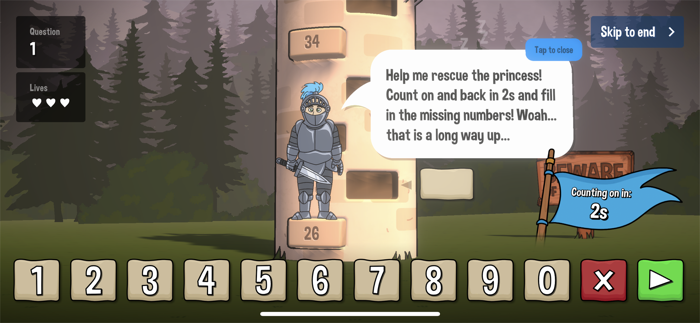 Number Knight - Maths Game