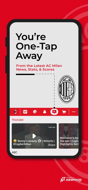 AC Milan Keyboard on the App Store