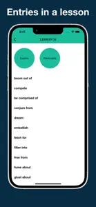 Prepositional verbs for IELTS screenshot #2 for iPhone