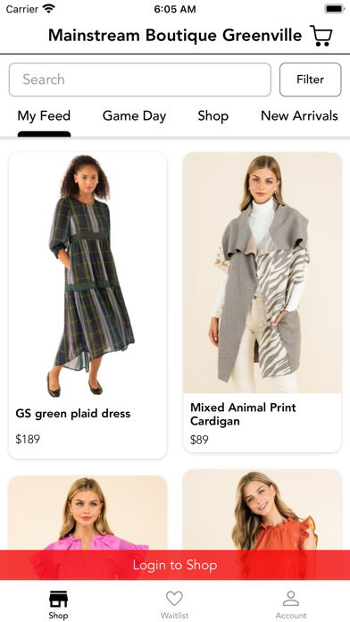 Mainstream Boutique Greenville Screenshot