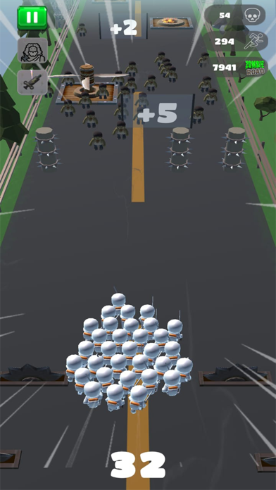 Earnin Zombie Road Screenshot
