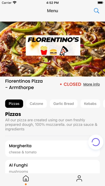 Florentinos Pizza Armthorpe