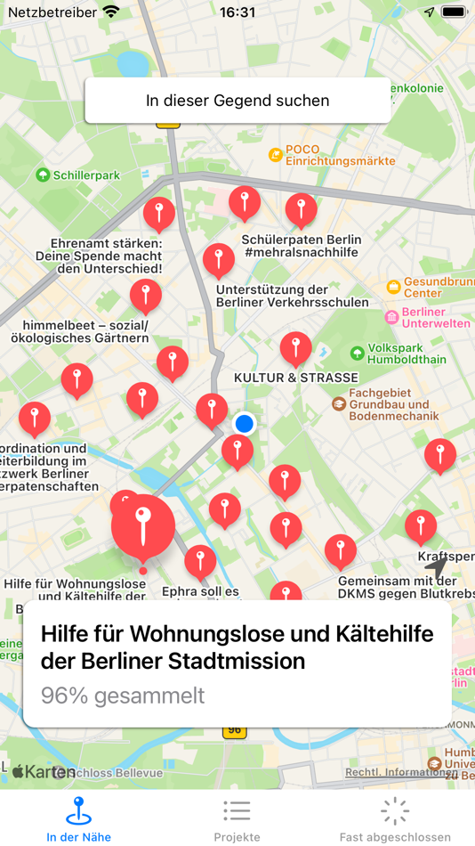 #1. LocalImpact | betterplace.org (iOS) 由: Theo Schuetz