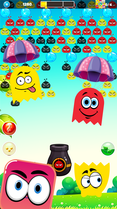 Cartoon Bubble Pop Friend Kids Screenshot