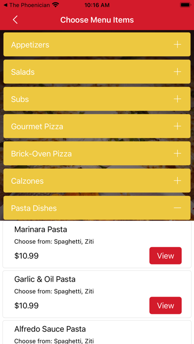 Vintage pizza Latham Screenshot