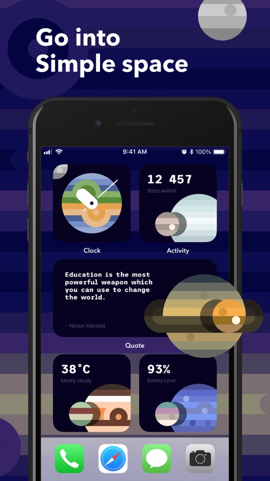 #4. WiGet - Cool Widgets & Themes (iOS) By: Mikita Dzidzenka