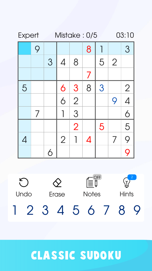 Sudoku Classic - Puzzle - 1.2 - (iOS)