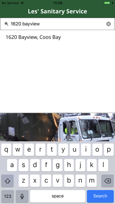 Les' Sanitary Service Screenshot