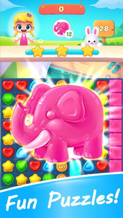 Candy Bomb Match 3 Games Screenshot