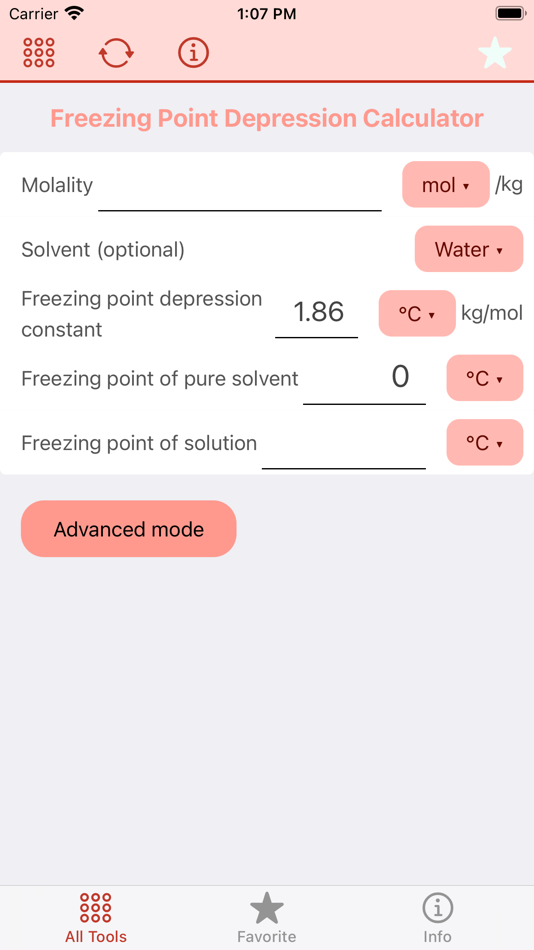 #4. Advanced Chemistry Calculator (iOS) 由: Nguyen Huu Hieu