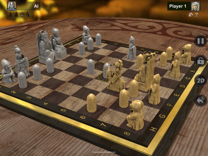 Medieval Chess 3D