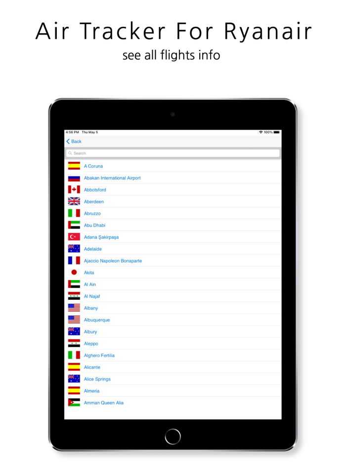 Air Tracker For Ryanair