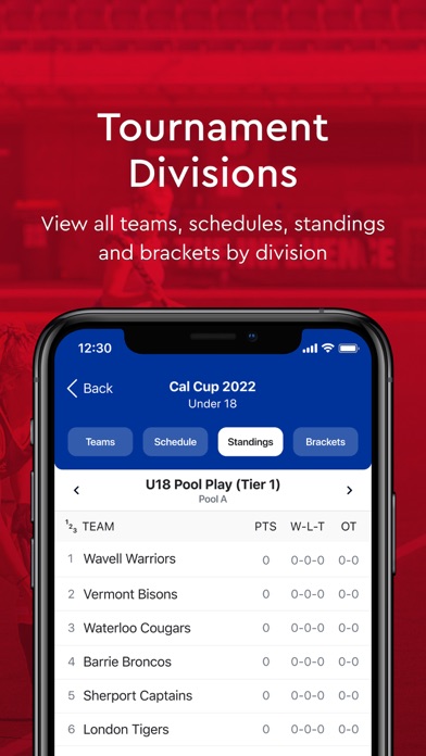 So Cal Field Hockey Federation Screenshot