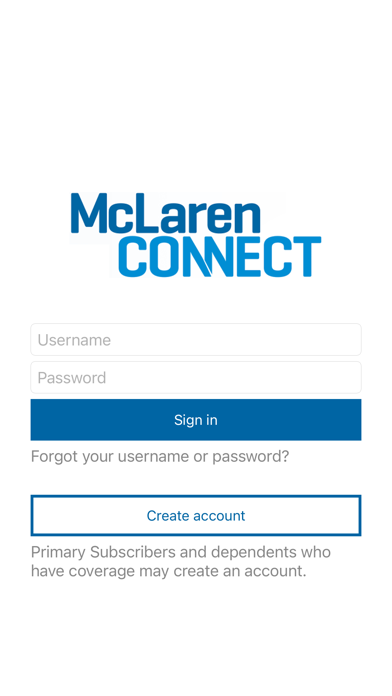 McLaren CONNECT Screenshot