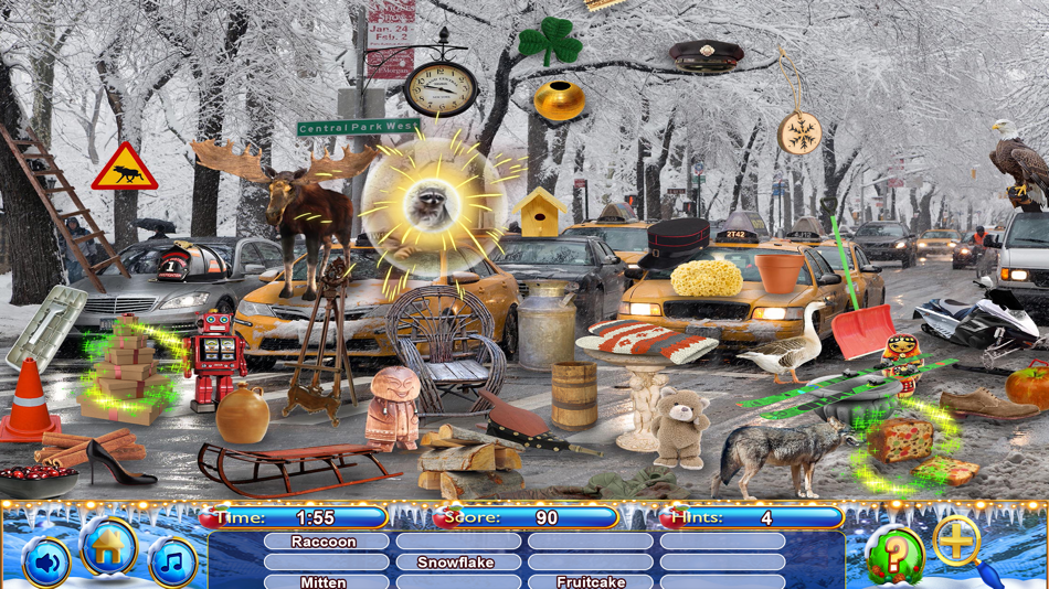 #10. Hidden Objects New York Winter (iOS) 由: Brainfull, LLC