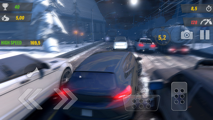 Racing Alpha Overtake Car Game