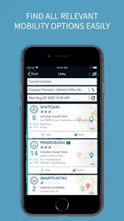 urby corporate mobility iPhone Captures Décran 3