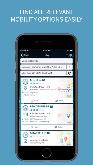 Screenshot #3 pour Urby Corporate Mobility