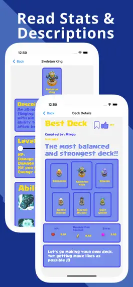 Game screenshot MiniDeckBuilder for Clash Mini hack