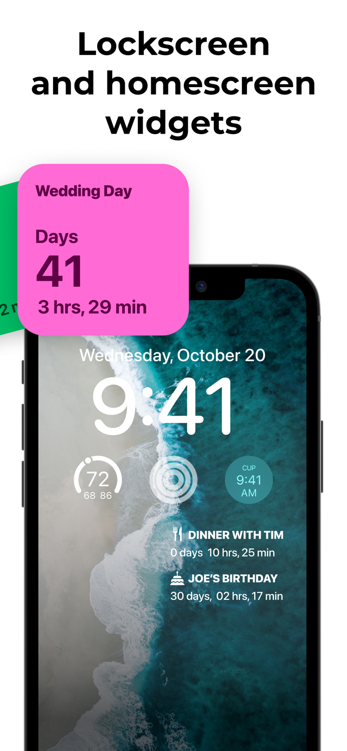 Countdown Widget Lock Screen 