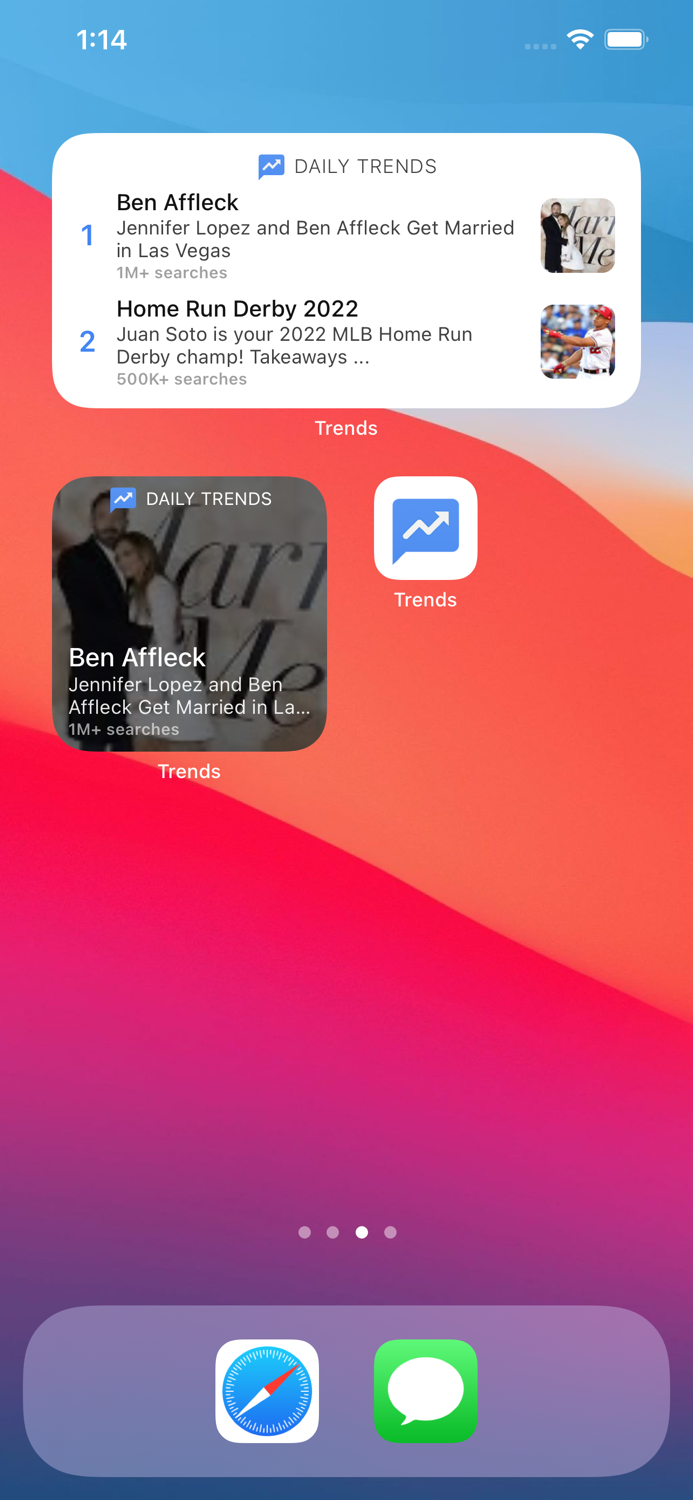 Trends on Google Trends