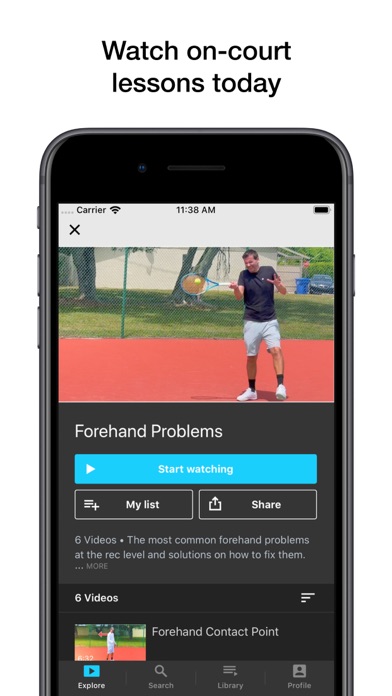 Intuitive Tennis Screenshot