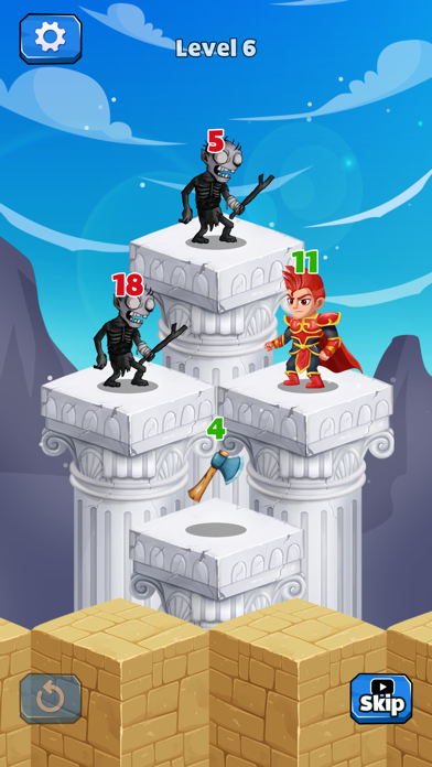 Hero Stack Tower Wars Screenshot