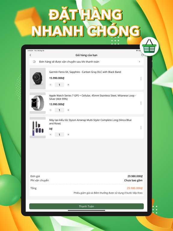 App screenshot