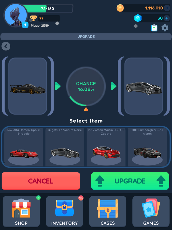 TapCase - Case Simulator Items