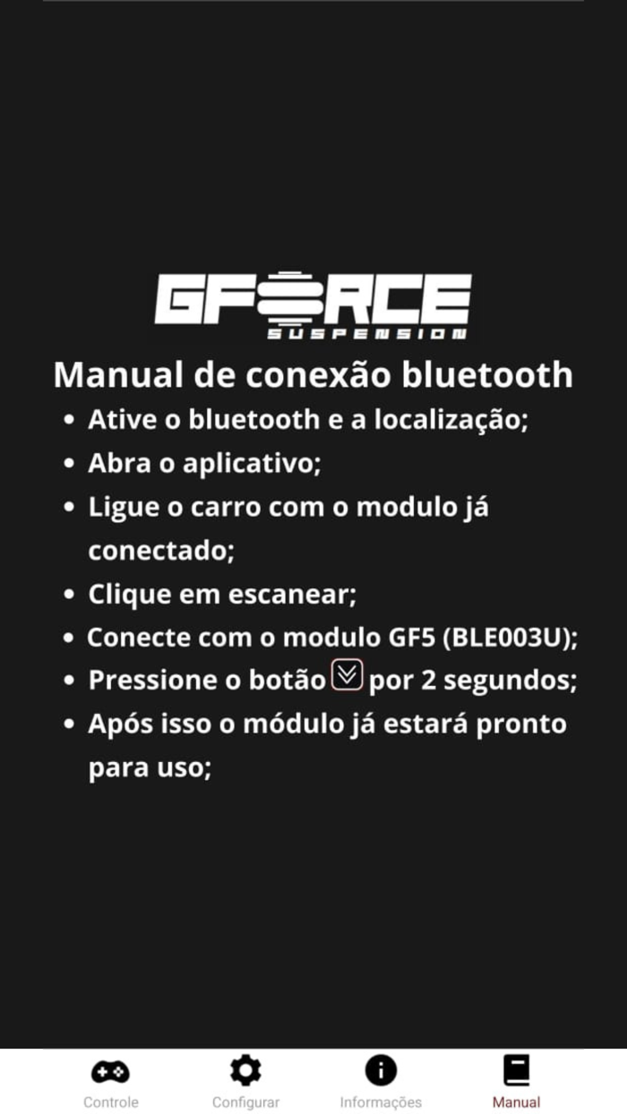 GFORCE Suspension Memory